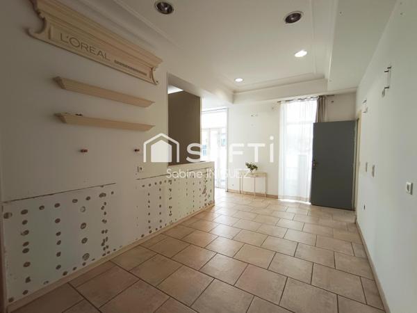 LOCAL COMMERCIAL + APPARTEMENT RENOVE