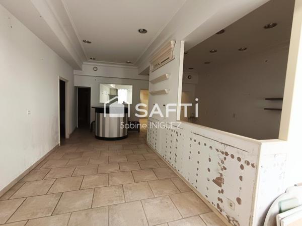 LOCAL COMMERCIAL + APPARTEMENT RENOVE