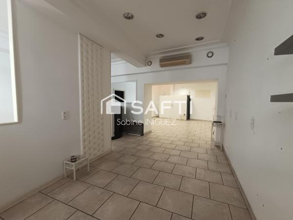 LOCAL COMMERCIAL + APPARTEMENT RENOVE