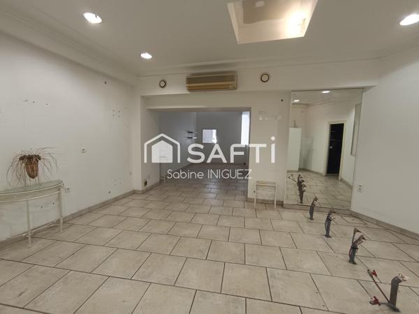 LOCAL COMMERCIAL + APPARTEMENT RENOVE