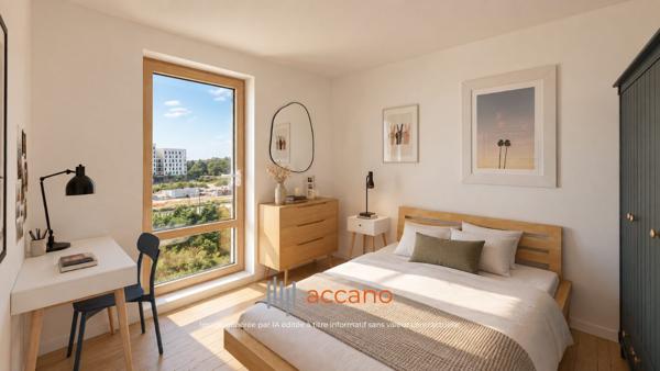 Duplex en dernier étage avec vue dégagée