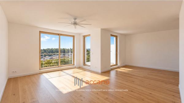 Duplex en dernier étage avec vue dégagée