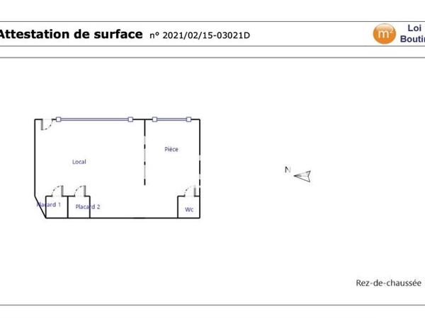 À vendre Local commercial 31.27 m² - Tarbes 65000