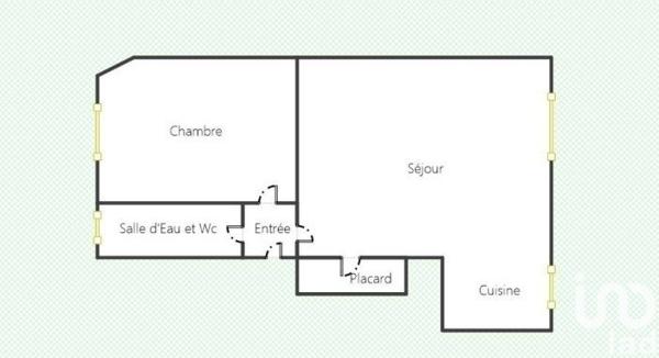 Appartement 2 pièces de 30 m² à Noisy-le-Sec (93130)