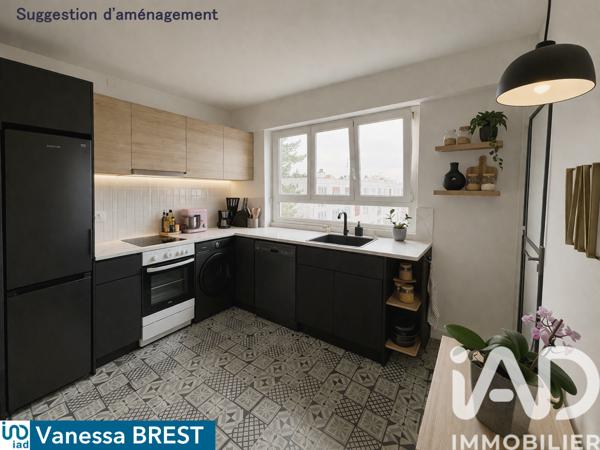 Appartement à vendre 4 pièces 72 m² Chilly-Mazarin