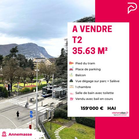 Appartement 2 pièces 35.63 m2