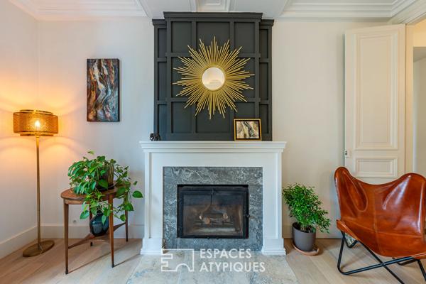 Appartement au coeur d’un ancien moulin rénové et dans un parc arboré.