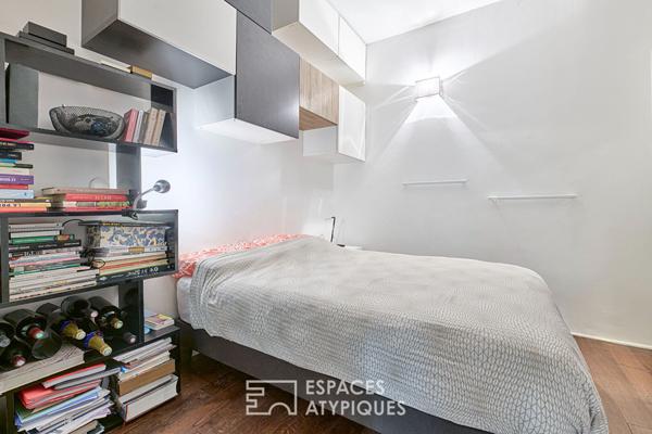 Ancienne imprimerie transformée en loft