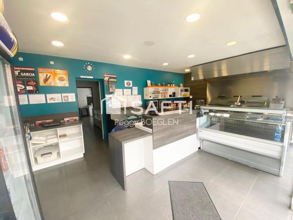 MAGNIFIQUE FOND DE COMMERCE FRITERIE SNACKING