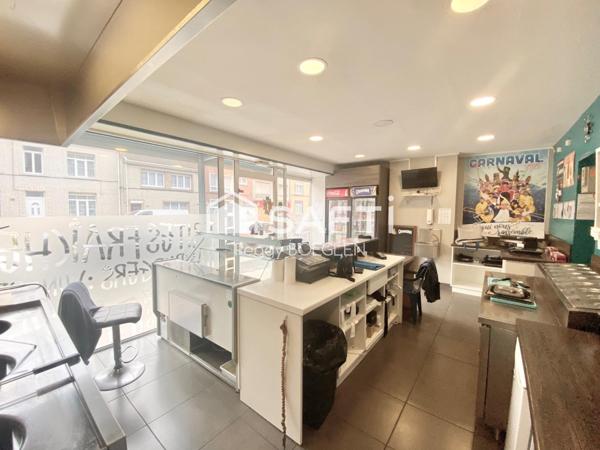 MAGNIFIQUE FOND DE COMMERCE FRITERIE SNACKING