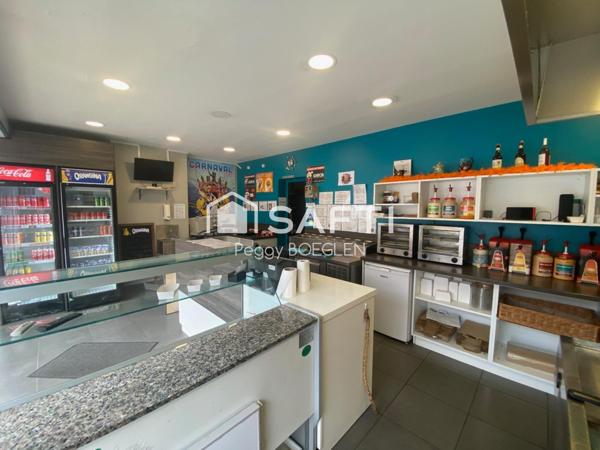 MAGNIFIQUE FOND DE COMMERCE FRITERIE SNACKING