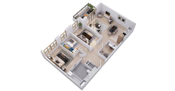 Appartement Maisons Alfort 4 pièces 82.75 m²