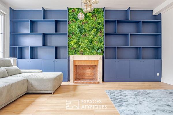 Appartement de caractère rénové avec parking en coeur de ville