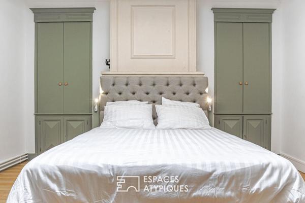 Appartement de caractère rénové avec parking en coeur de ville