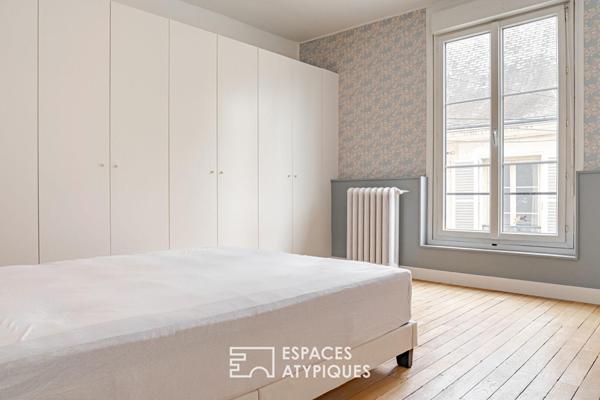 Appartement de caractère rénové avec parking en coeur de ville