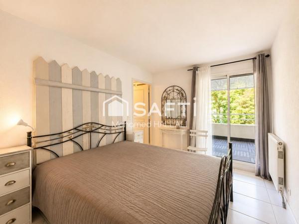 T3 73 m², vue mer, terrasses 50 m², parking