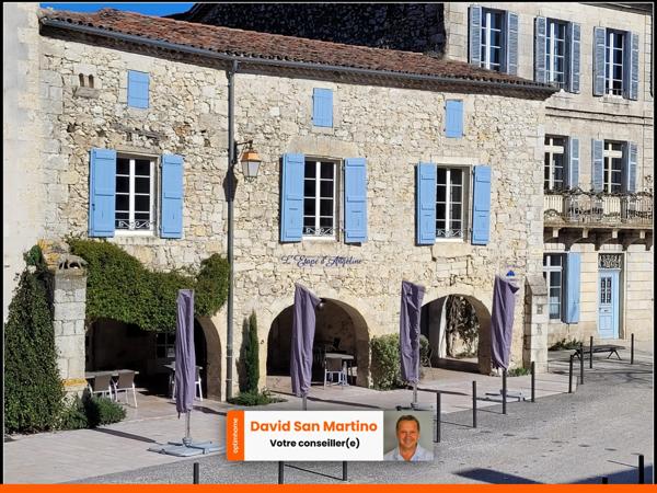 EXCLUSIVITÉ OPTIMHOME – Fonds de commerce Bar / Restaurant / Chambres d’hôtes – Emplacement exceptionnel à La Romieu (32480)