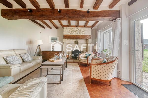 Maison avec vie de plain pied avec parc arboré et piscine chauffée