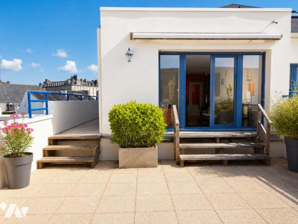 APPARTEMENT T3 AVEC TERRASSE-PROCHE CENTRE VILLE-QUIMPER