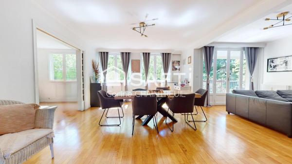 !! Le parfait appartement familial : grands volumes, lumière et cadre verdoyant avec parc arboré !!