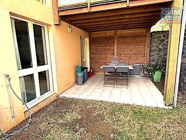 A louer beau T3 meublé avec varangue et jardin dans la residence Les Huppes de bourbon à La Montagne