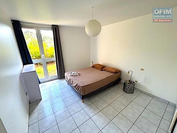 A louer beau T3 meublé avec varangue et jardin dans la residence Les Huppes de bourbon à La Montagne