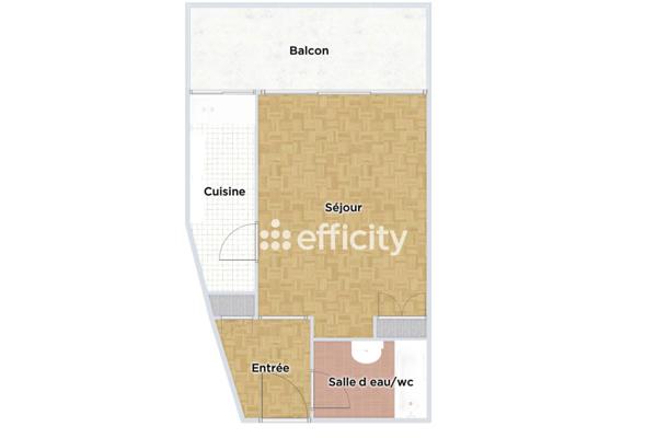 Appartement 1 pièce - 32 m²