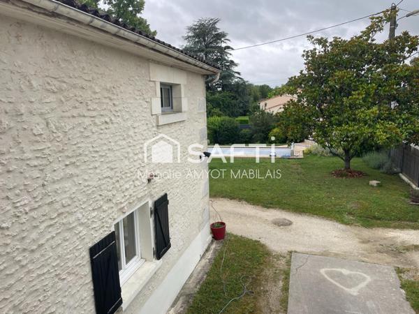 Une charentaise pleine de caractère aux portes de Cognac !
