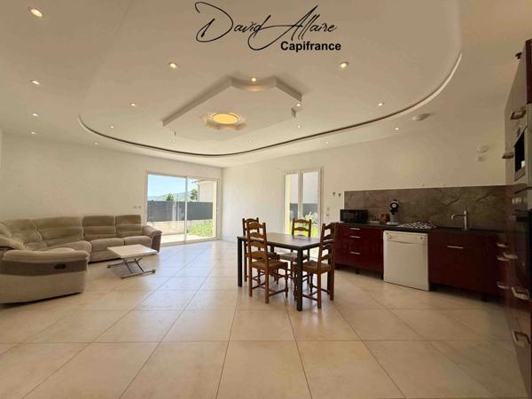 Maison de plain-pied récente – 81 m² – 3 chambres – Garage - Châteauneuf-de-Chabre (05)