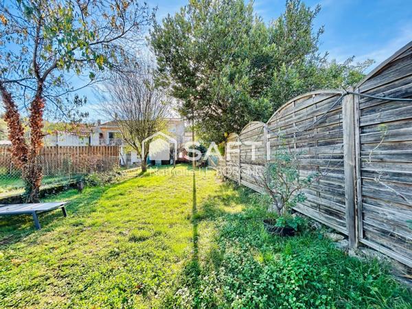 Maison de ville avec jardin et grand garage