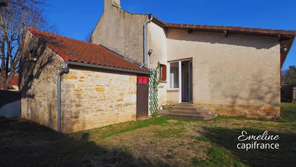 Maison de plain-pied 96 m² avec dépendance, jardin clos