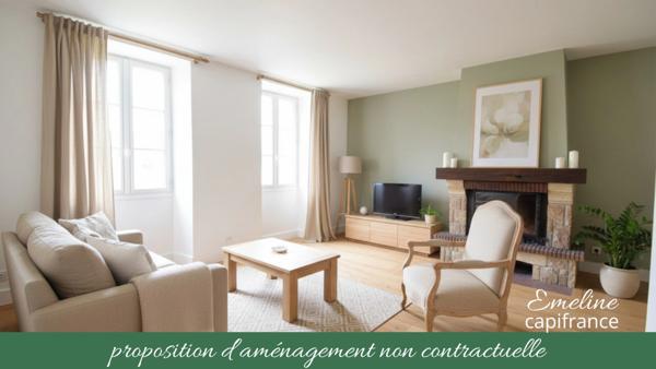 Maison de plain-pied 96 m² avec dépendance, jardin clos