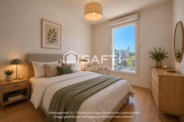 BLANQUEFORT CENTRE – T3 AVEC BALCON ET PARKING