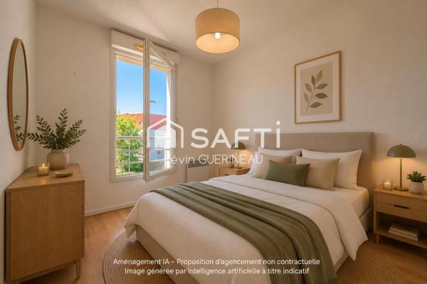 BLANQUEFORT CENTRE – T3 AVEC BALCON ET PARKING