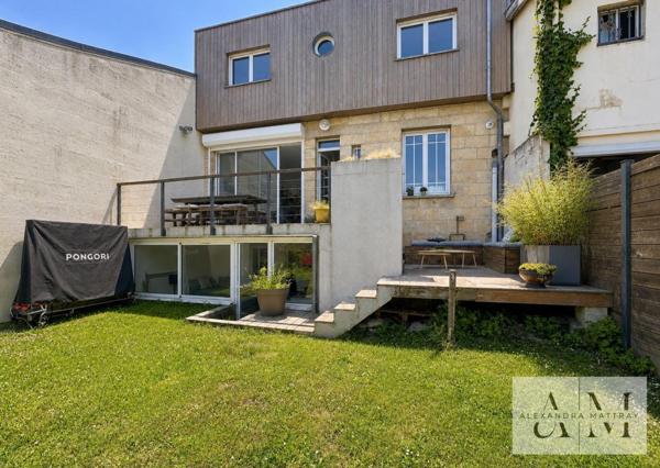 Maison pierre 127 m2 3 chambres + un bureau avec piscine - Parc Bordelais