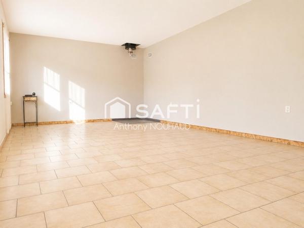 Maison plain-pied, 4ch, Séjour, Garage, Piscine