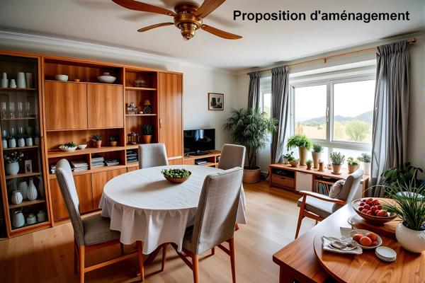 Argenteuil (95100) T3 lumineux en viager occupé – Vue Paris – Opportunité rare à Argenteuil