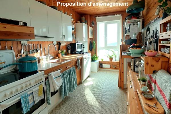 Argenteuil (95100) T3 lumineux en viager occupé – Vue Paris – Opportunité rare à Argenteuil