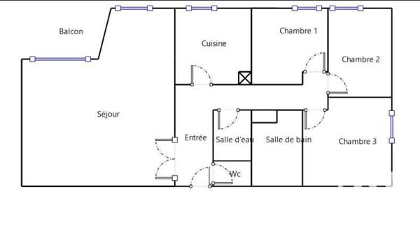 Appartement à vendre 4 pièces 92 m² Besançon