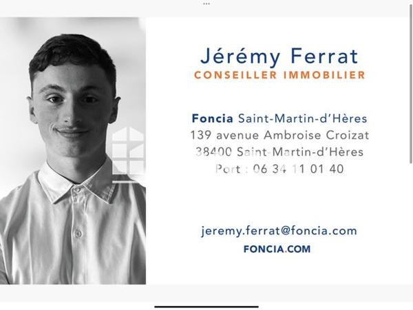 À vendre Appartement 2 pièces 34.91 m² - Le Gua 38450