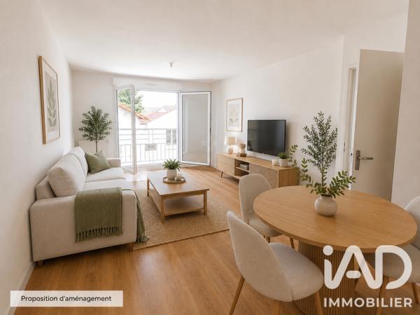 Appartement à vendre 2 pièces 40,4 m² Montfermeil