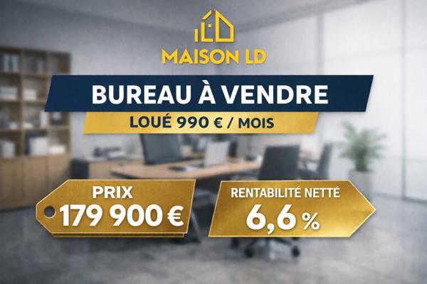 Investissement- bureau en hyper centre-ville , Caen