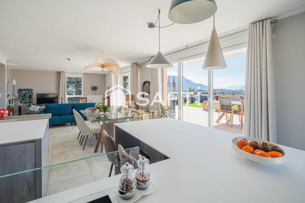 Appartement avec terrasse exceptionnelle – Centre Voiron