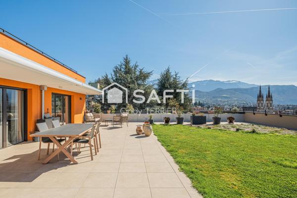 Appartement avec terrasse exceptionnelle – Centre Voiron