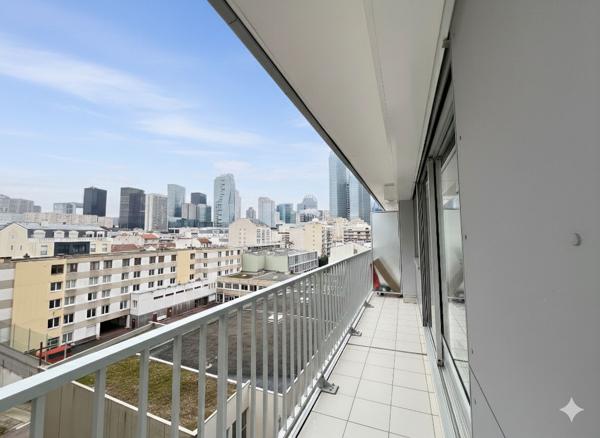 Puteaux : Appartement de 3 pièces de 61m² avec Balcon, cave et Parking