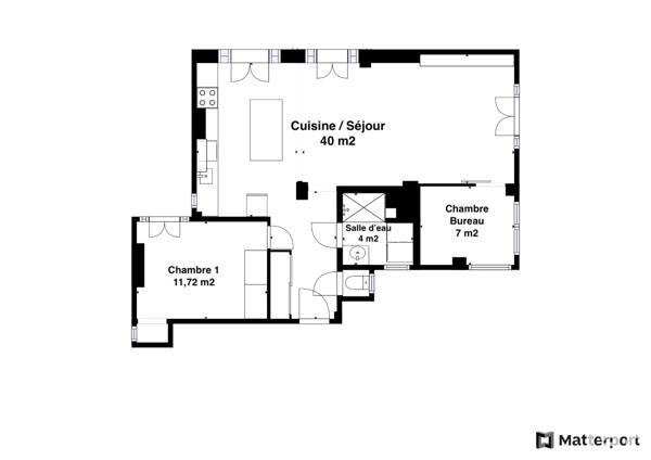 Appartement à vendre 3 pièces 69 m² Charenton-le-Pont