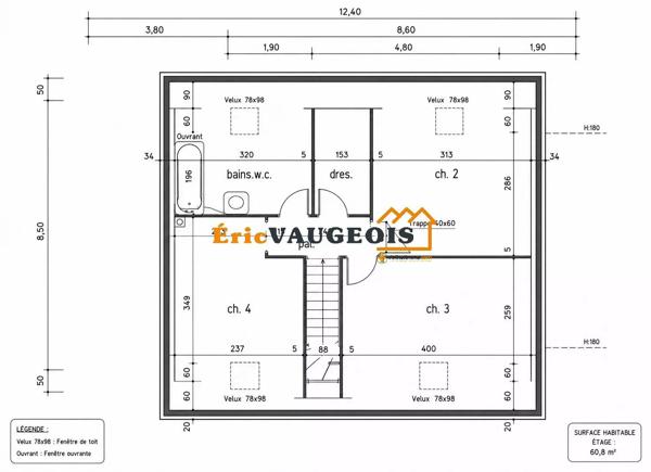 Vente                                                      Maison
                        
                     5 pièces                      101 m2                     à Coulommiers
