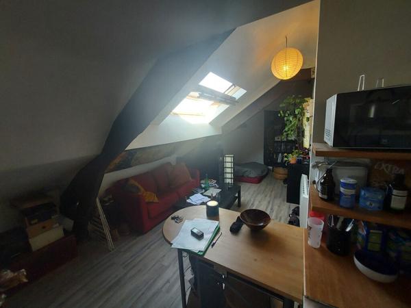 Un logement comprenant 2 chambres : 29.79 m2