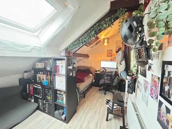 Un logement comprenant 2 chambres : 29.79 m2