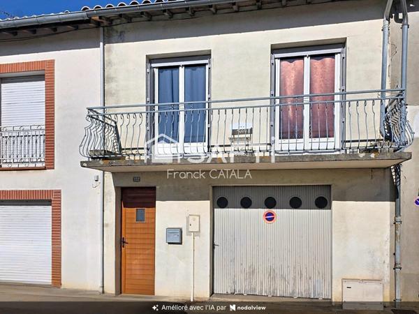 Maison de ville avec garage louée